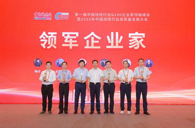 喜讯！尊龙体育电缆总司理杨彦荣膺中国线缆行业“领军企业家”