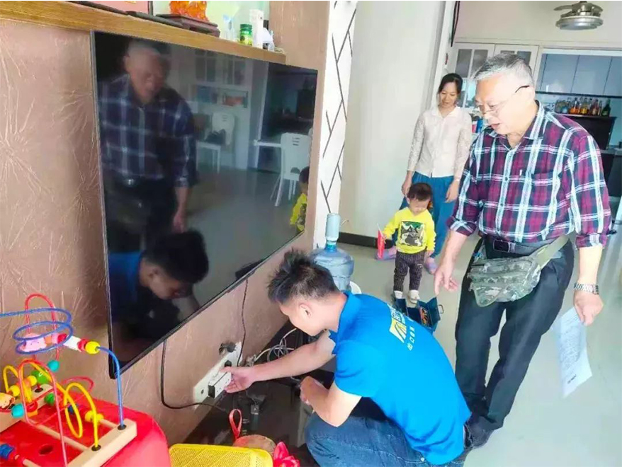 党建引航 | 尊龙体育电缆点亮小区微心愿，，，，为住民递送微服务-党建事情-尊龙体育