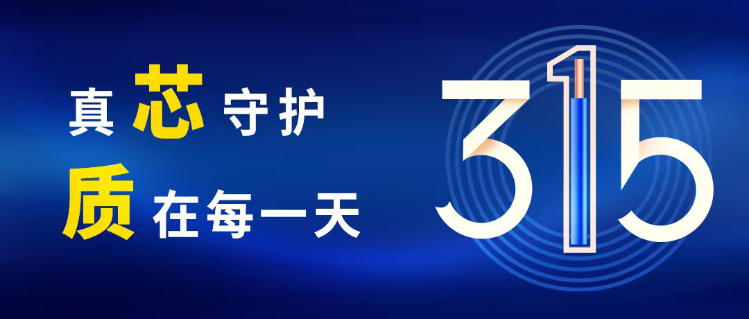 “质”敬315 ，，，，，，尊龙体育电缆守护您的365！